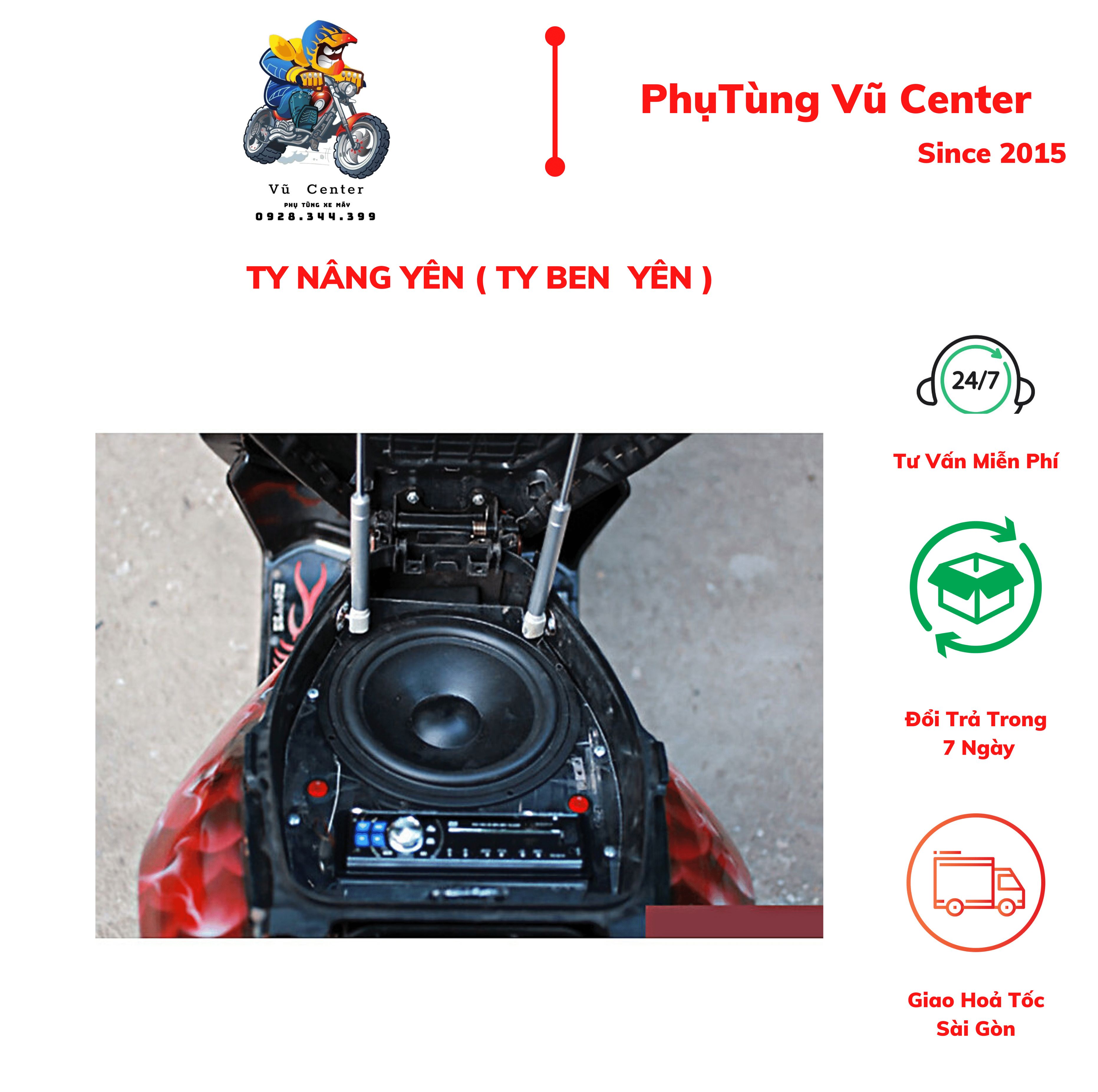 [HCM] Ty nâng yên xe gắn máy [ Ben nâng yên ]