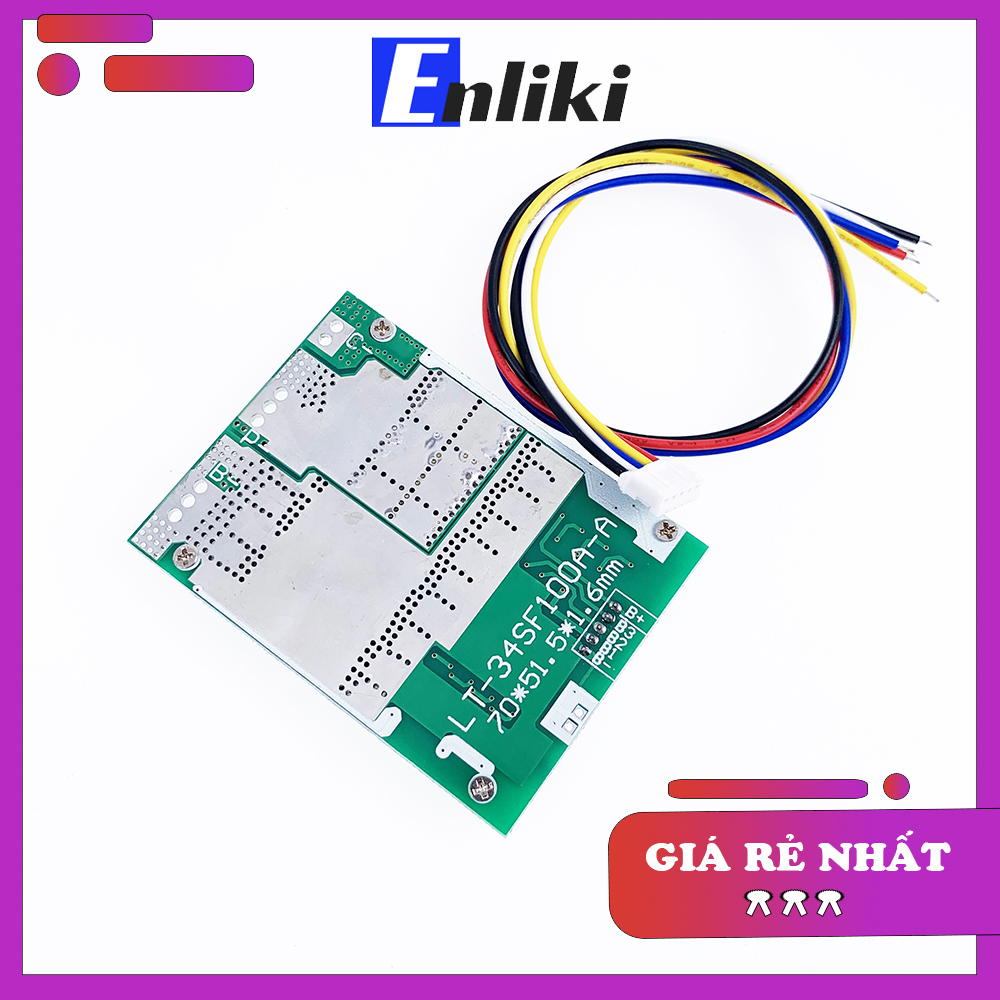 Mạch Bảo Vệ 4S BMS 100A 3.2V