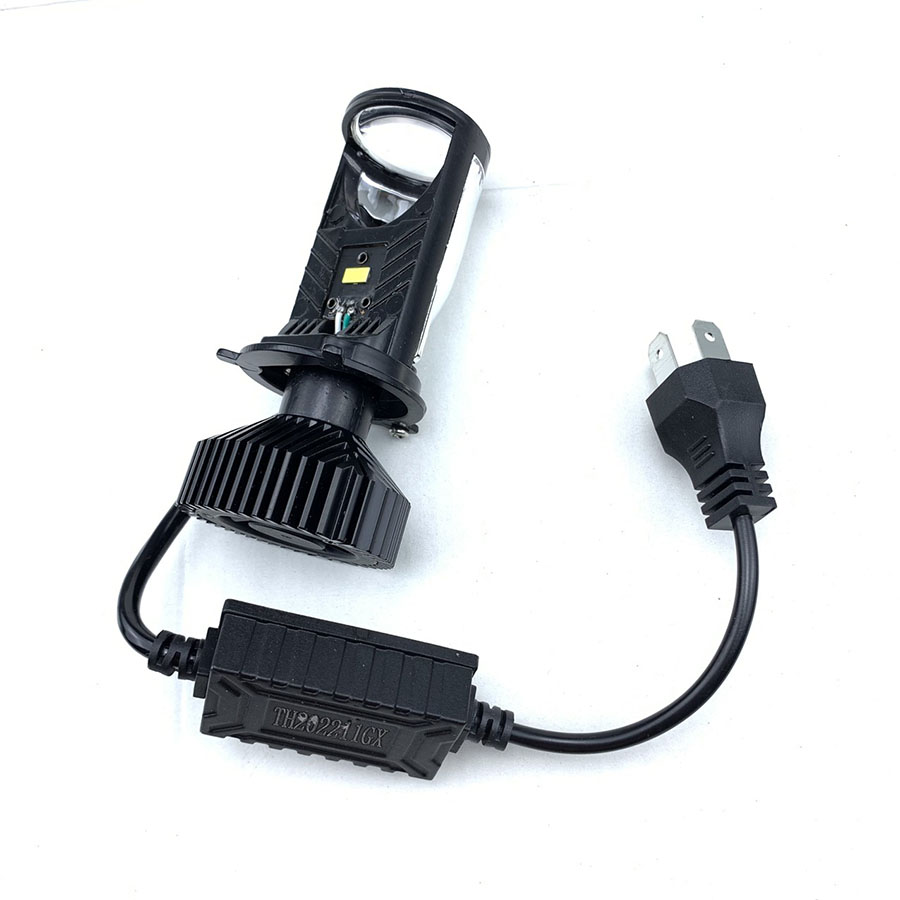Đèn pha led bi cầu chiếu gom 36w chân h4 mẫu 2020