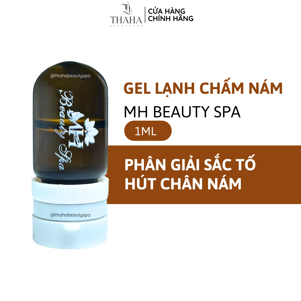 Lọ chấm nám tàn nhang MH Beauty Spa, Bong nám, tàn nhang