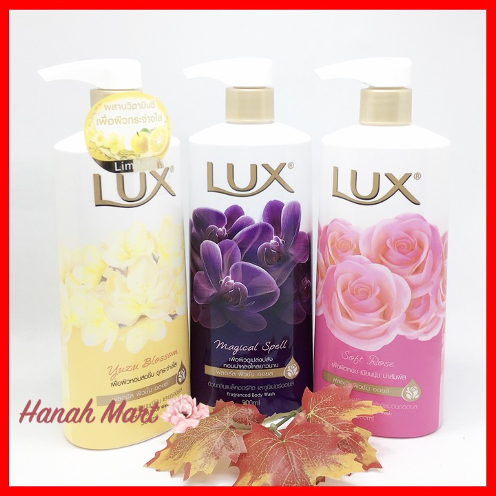 Sữa tắm Lux 500ml nội địa Thái Lan màu Tím