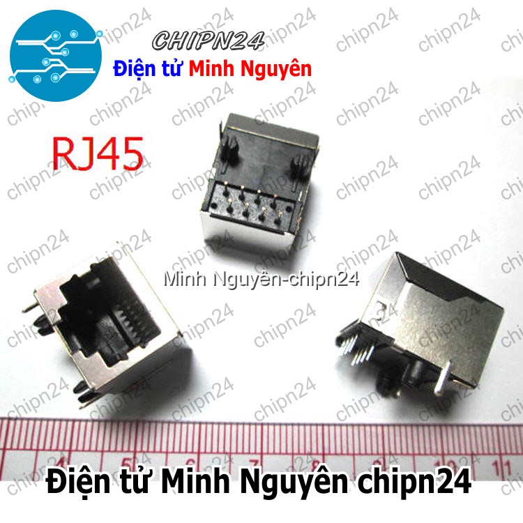 [2 cái] (F124.1) Đầu Cắm RJ45 8P - HH001362