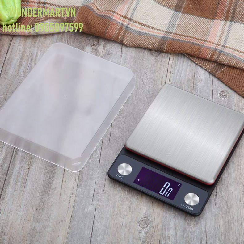 Cân điện tử nhà bếp Electronic Scale CX-K21 cân 5kg-0.1g cảm ứng màn hình LED