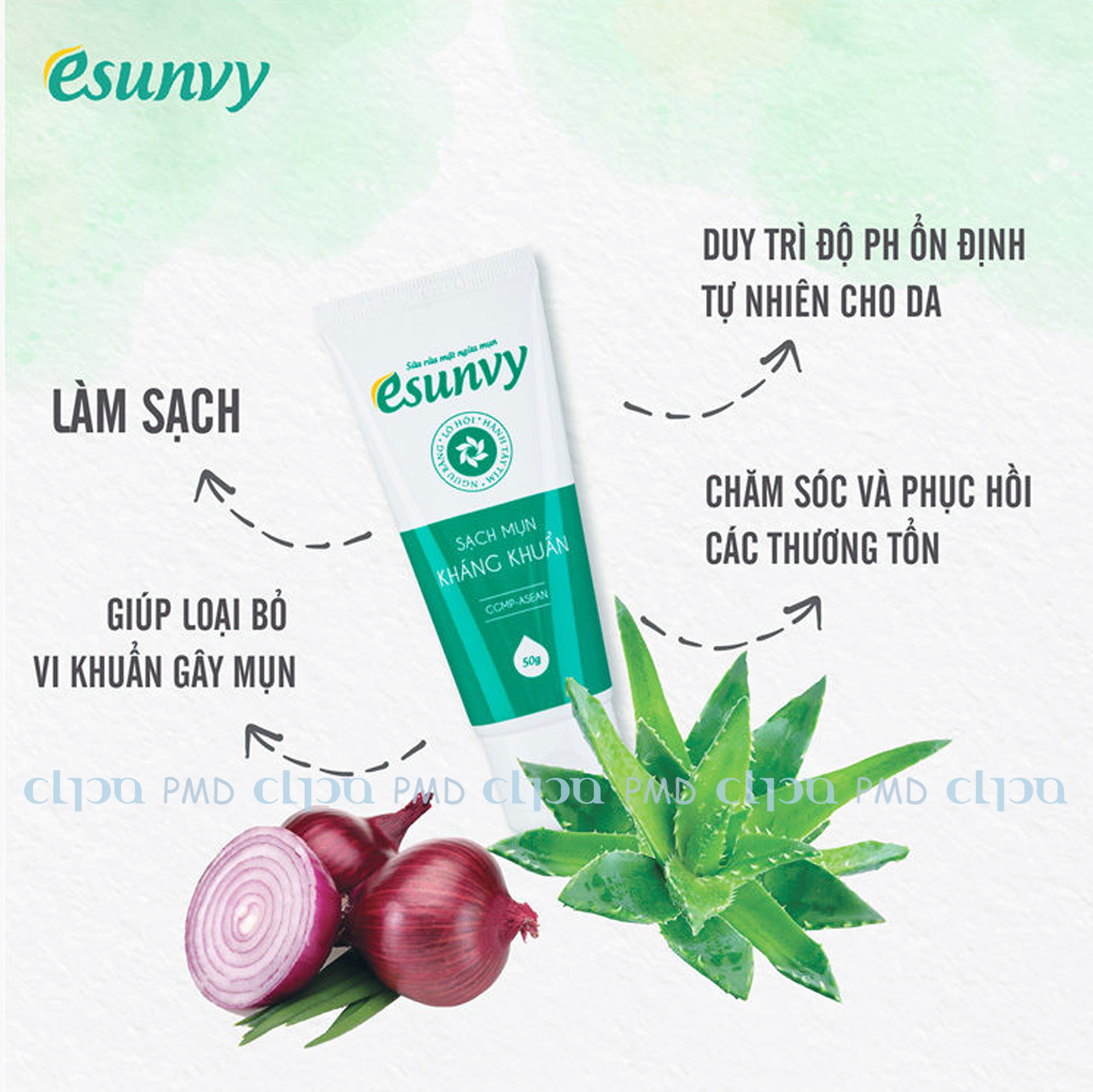 SỮA RỬA MẶT NGỪA MỤN ESUNVY