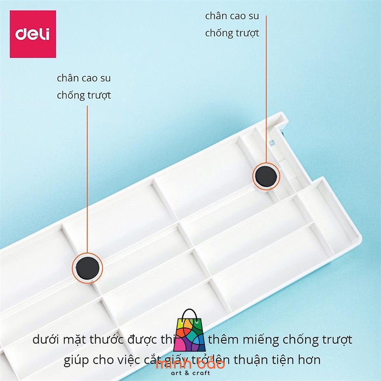 BÀN CẮT GIẤY KHỔ A4 MINI DELI 14251