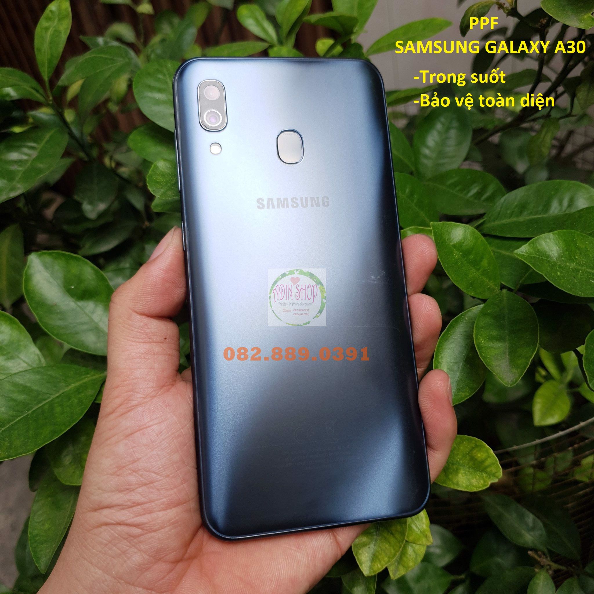 Dán ppf bóng nhám cho samsung galaxy a30/ a20/ a20s/ a20e màn hình mặt lưng full lưng viền siêu bảo vệ