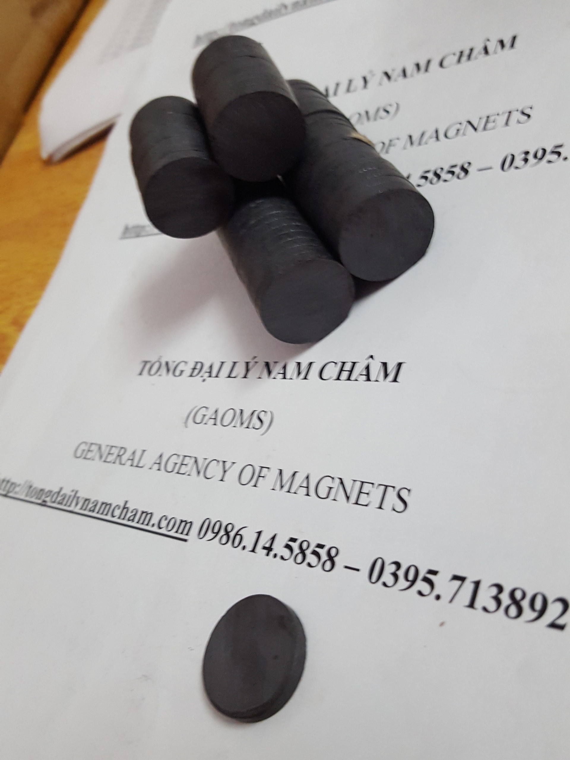 50 viên nam châm đne 20x3mm