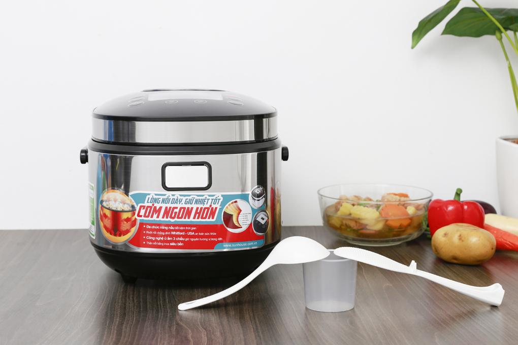 [HCM]Nồi cơm điện tử Sunhouse mama 1.8 lít SHD8903