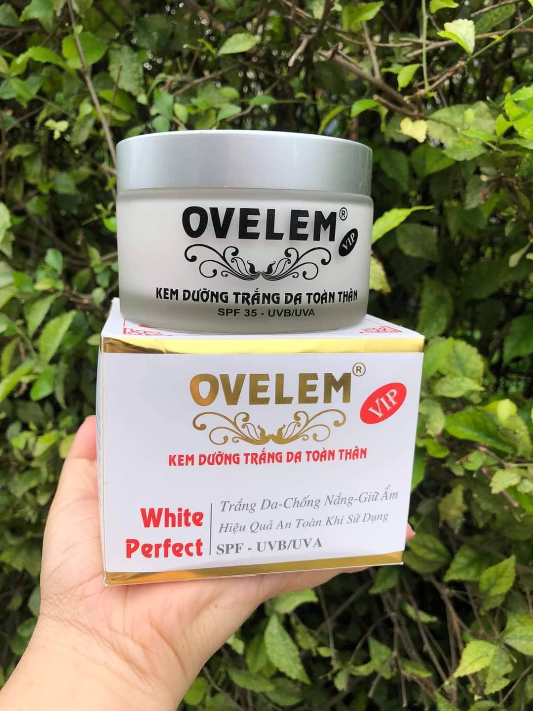 Kem dưỡng trắng body ovelem 200g