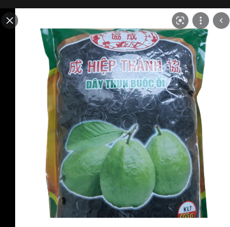 DÂY THUN ( DÂY CHUN ) ĐEN BUỘC TÚI BỌC ỔI - GÓI 500 GRAM