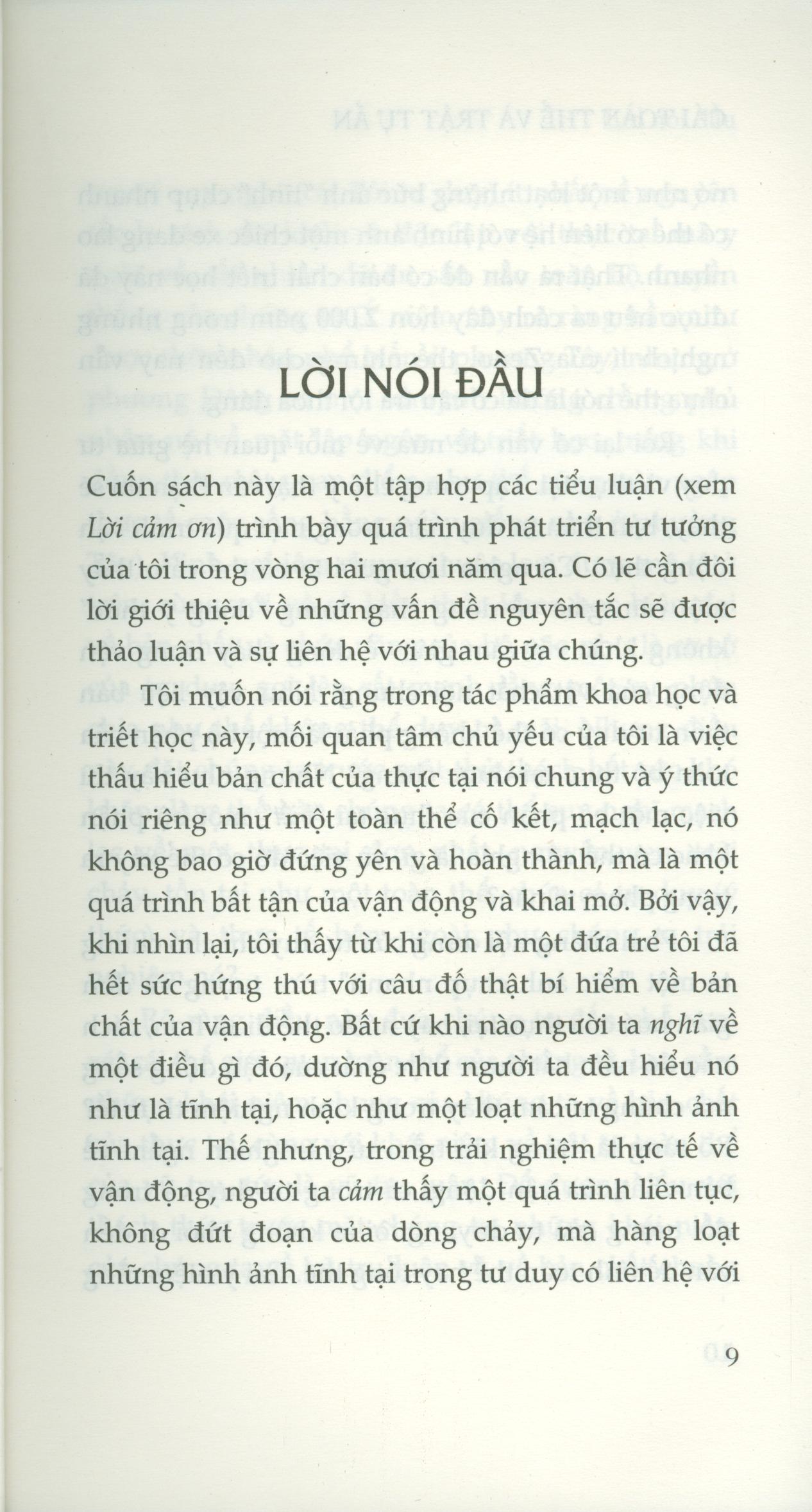 Cái Toàn Thể Và Trật Tự Ẩn