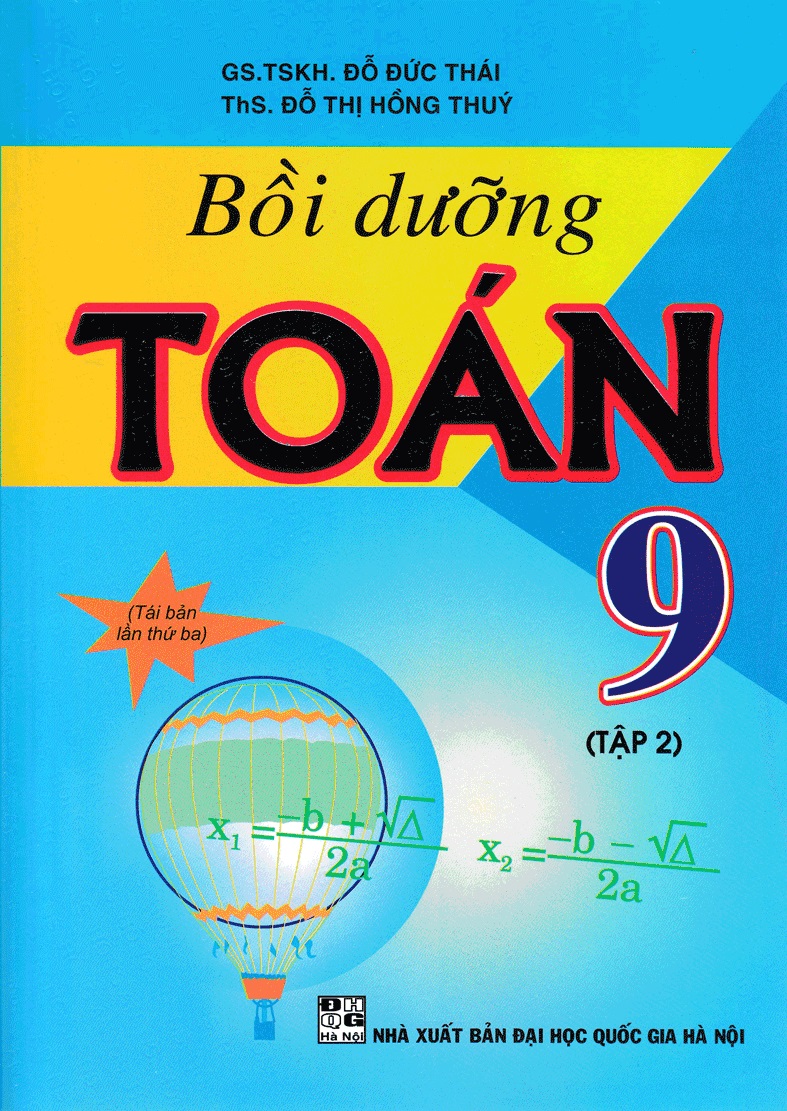 Bồi Dưỡng Toán 9 (Tập 1 + Tập 2)