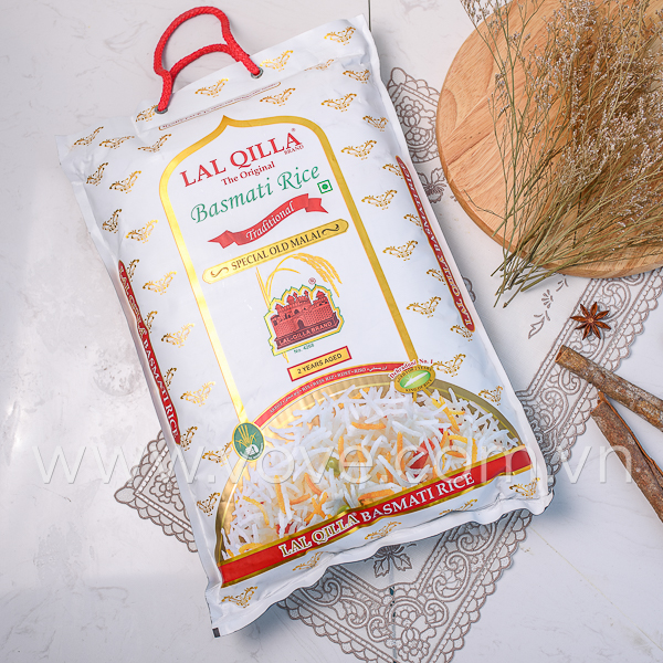Gạo Ấn Độ LAL QUILLA Basmati Rice 5kg