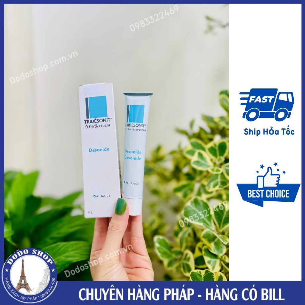 Kem Tridesonit - Kem bôi ngăn ngừa chàm sữa, da cơ địa cho bé