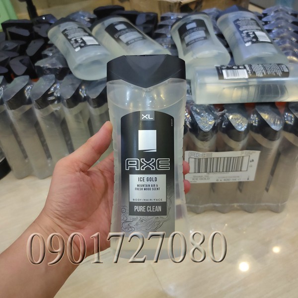 Sữa tắm gội AXE Pure Clean 400ml - Đức