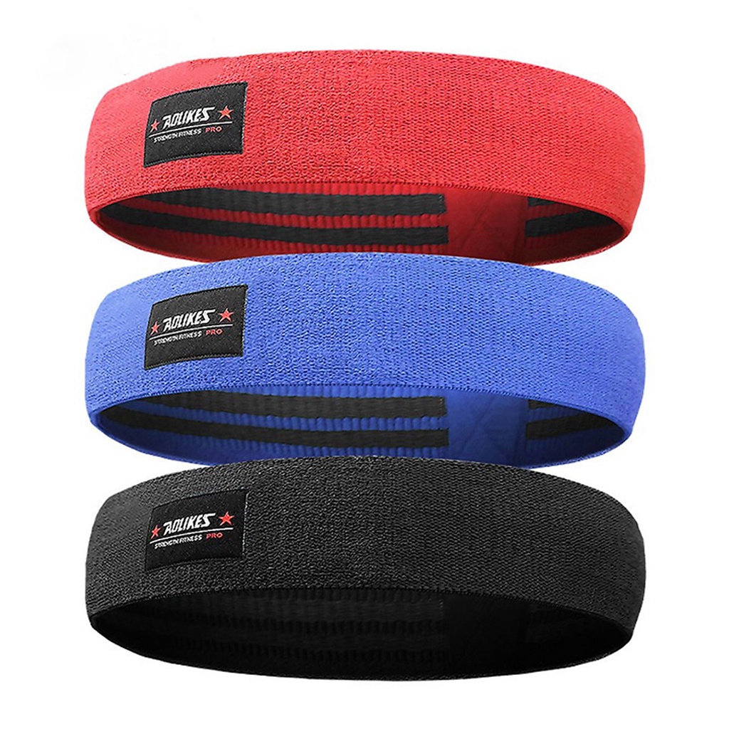 Dây Đàn Hồi Kháng Lực Tập Mông Miniband 3603 Aolikes (Bản To Không Xoắn)