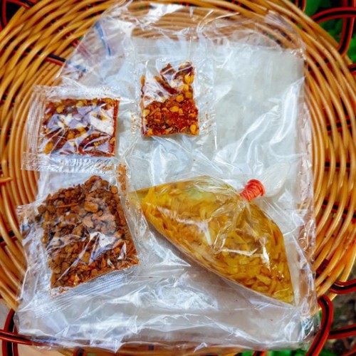 1 bịch bánh tráng dầu tỏi siêu ngon