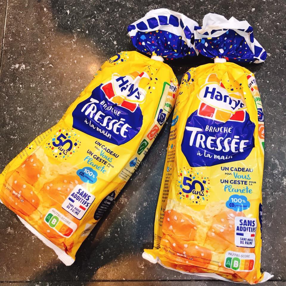 Bánh Mì Hoa Cúc Lớn Harrys Pháp NEW (500g)