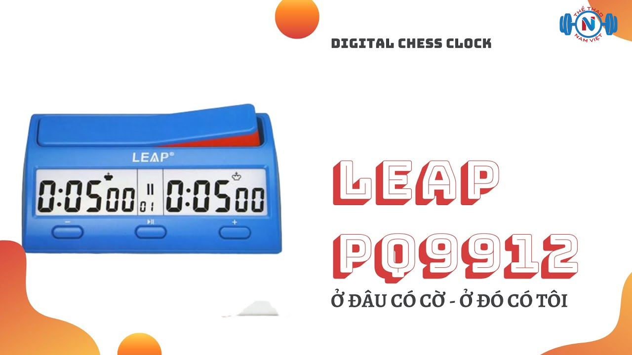 Đồng hồ thi đấu cờ vua LEAP PQ9912
