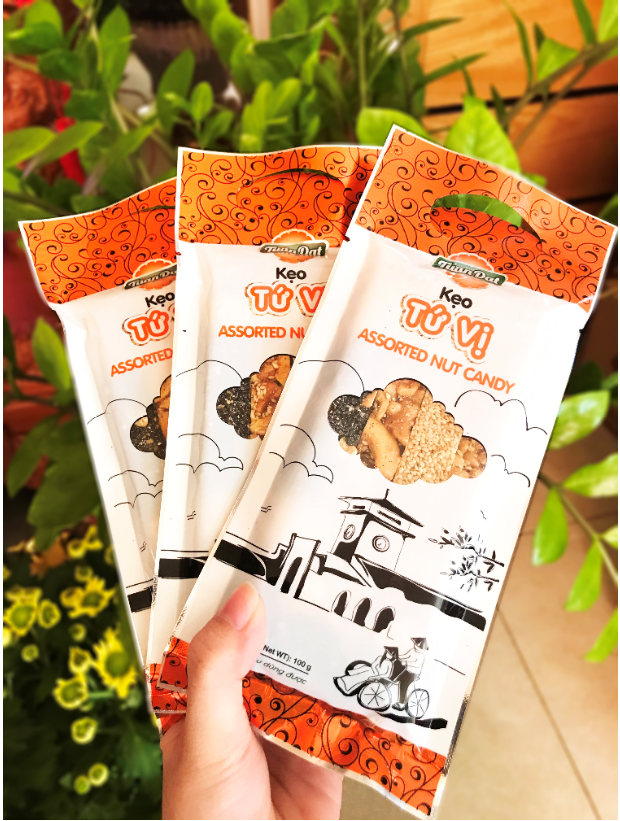 [HCM]Kẹo tứ vị 100g
