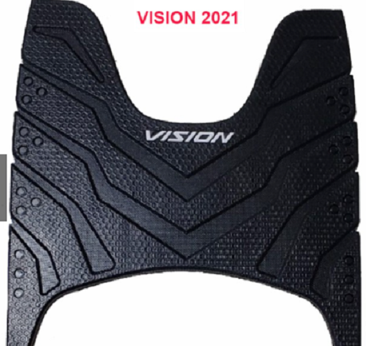Thảm cao su xe vision 2021 loại dày màu đen