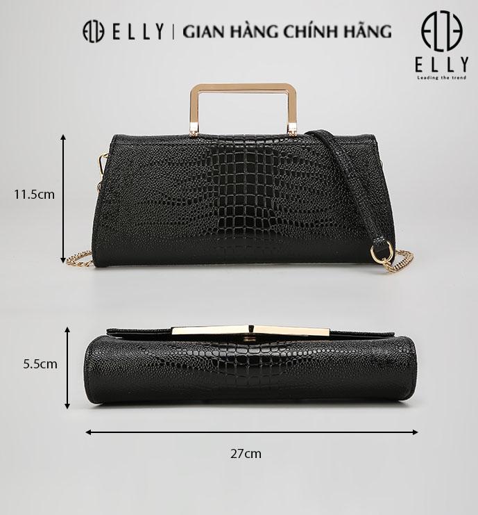Túi clutch nữ cao cấp da thật ELLY – EC38