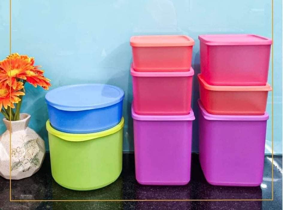 Bộ hộp bảo quản thực phẩm Magic Set 8 hộp Tupperware