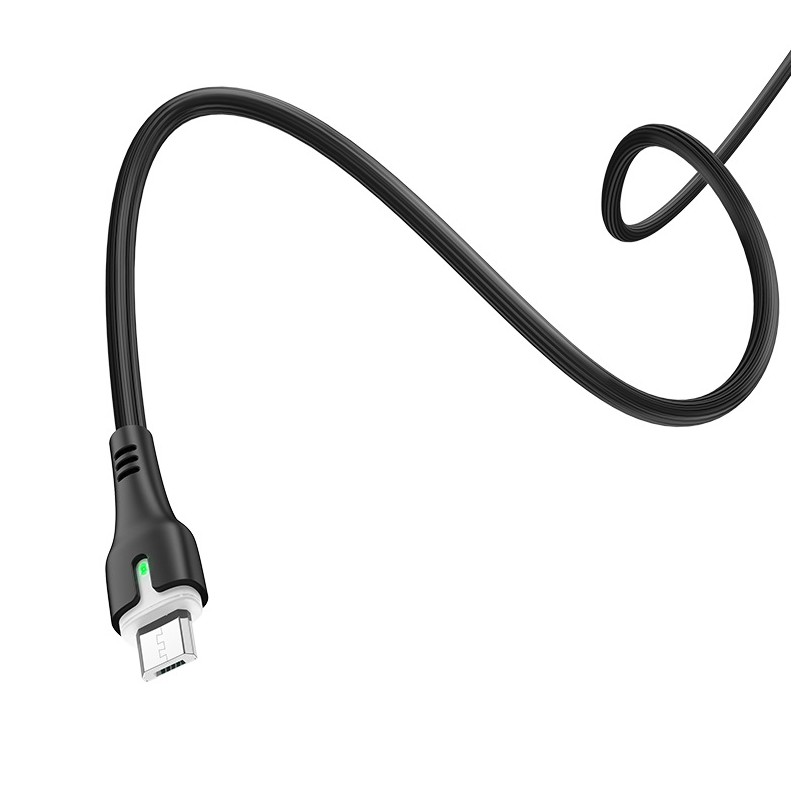 Cáp sạc HOCO X45  2.4A có đèn LED chân Lightning / Micro / TypeC