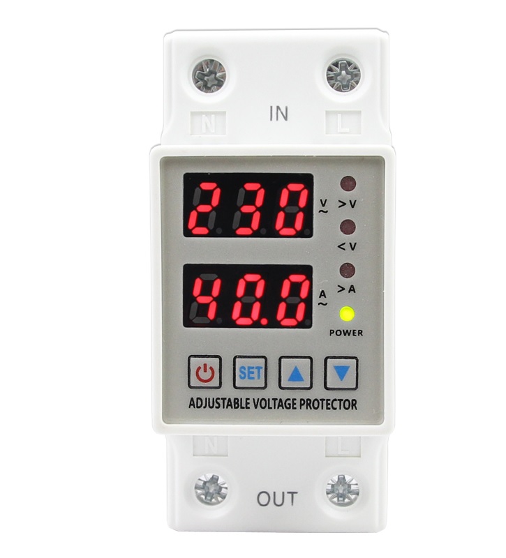 Bảo vệ mất pha - mất trung tính- quá áp, thấp áp 2P 63A
