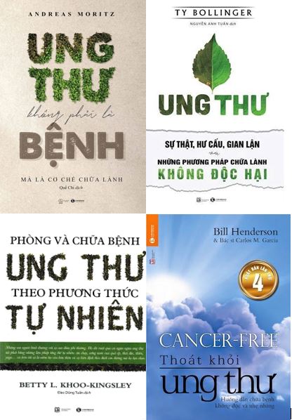 Sách - Combo Phòng Và Chữa Bệnh Ung Thư (Bộ 4 Cuốn)