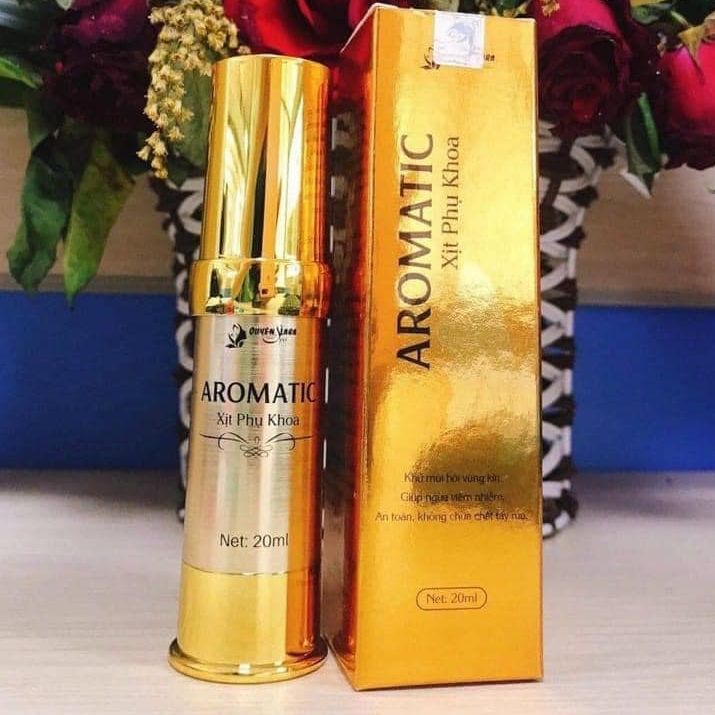 combo 2 lọ xịt nước hoa vùng kín AROMATIC
