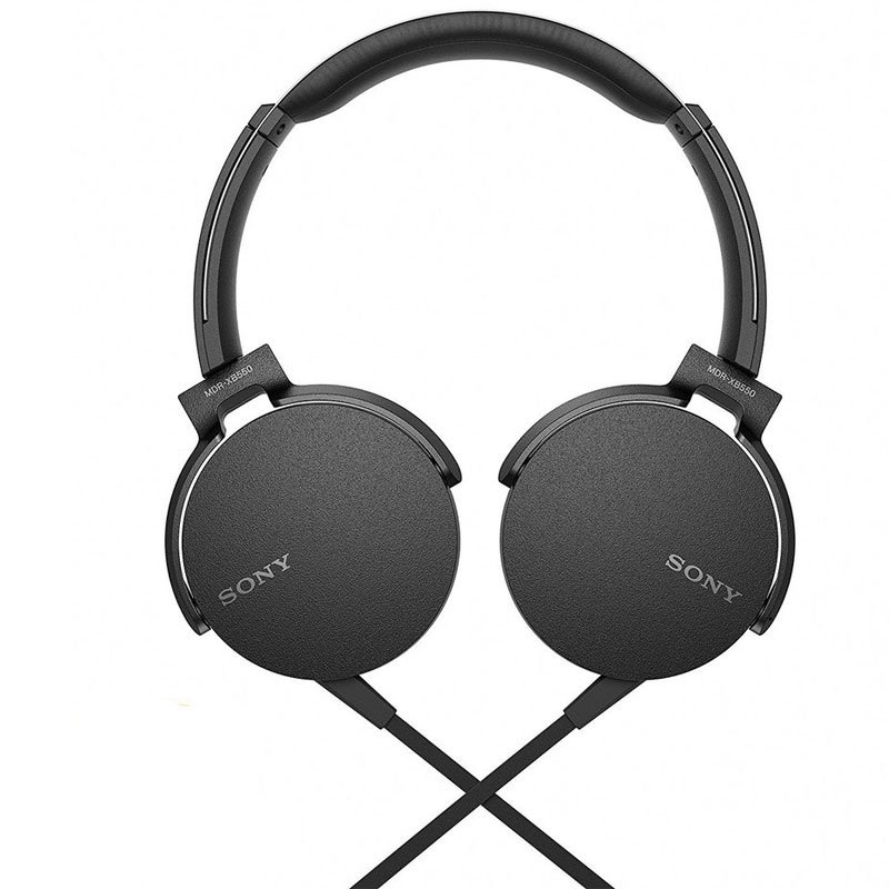 TAI NGHE SONY MDRXB550AP MÀU ĐEN