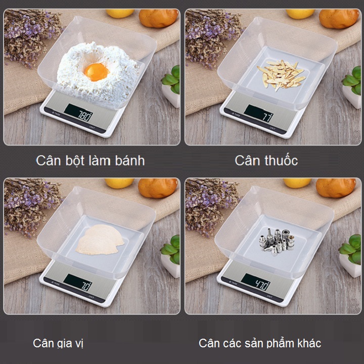 Cân điện tử nhà bếp 10kg/1g CX-518
