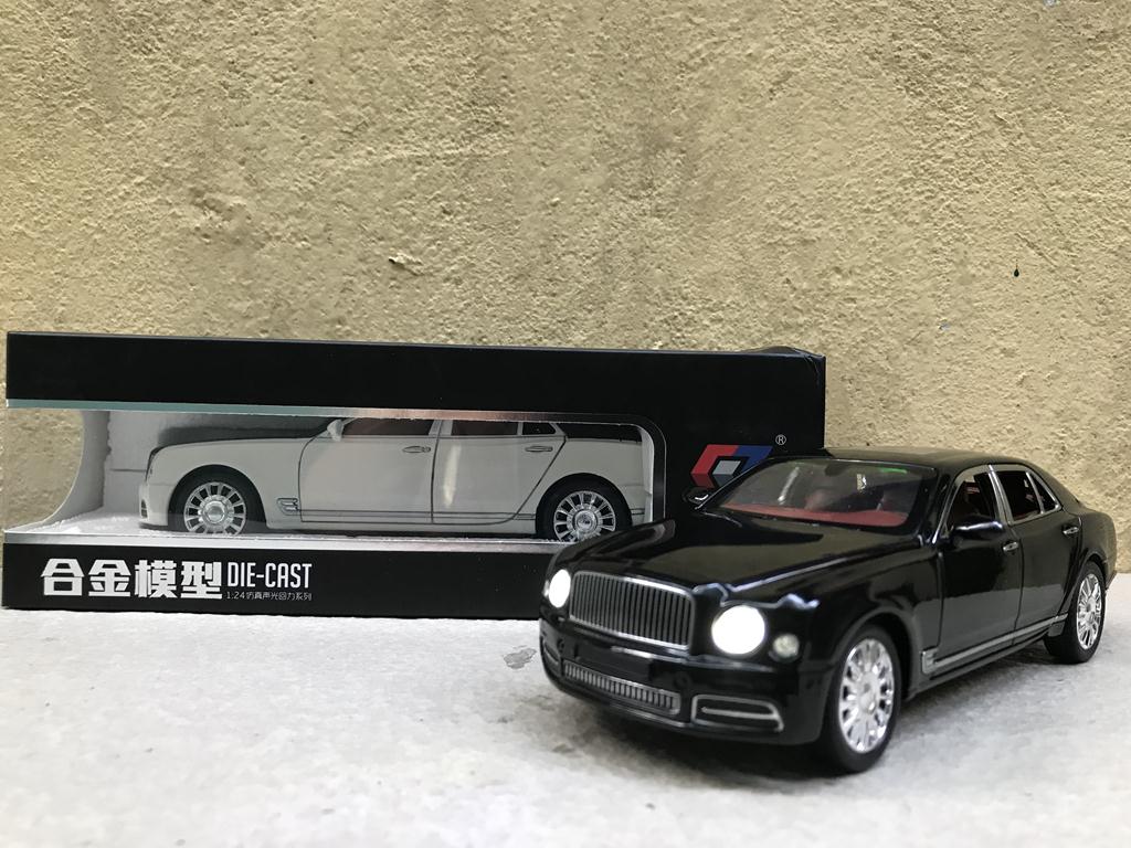 Mô hình xe bently muisanne ewb 2023 1:24