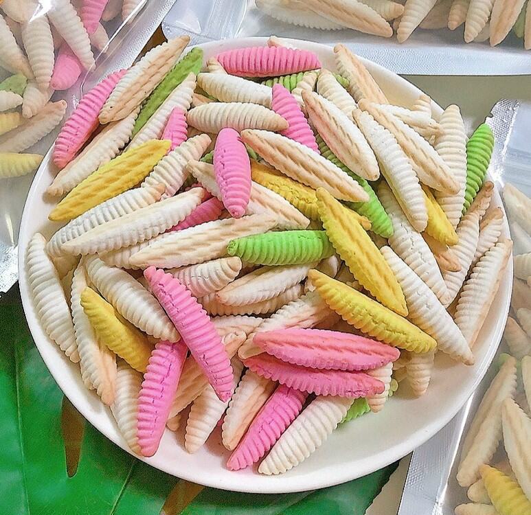 1 Kg Bánh đuông dừa đủ màu sắc