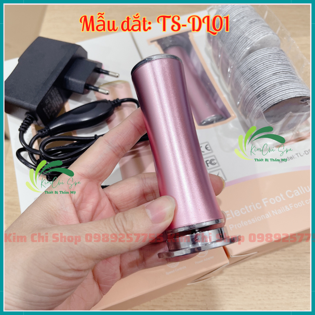 Máy chà gót chân nhỏ gọn cho tiệm nail, cá nhân | Máy trà gót chân