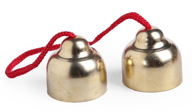 Cặp chuông đồng cảm ứng - Bells with ribbon