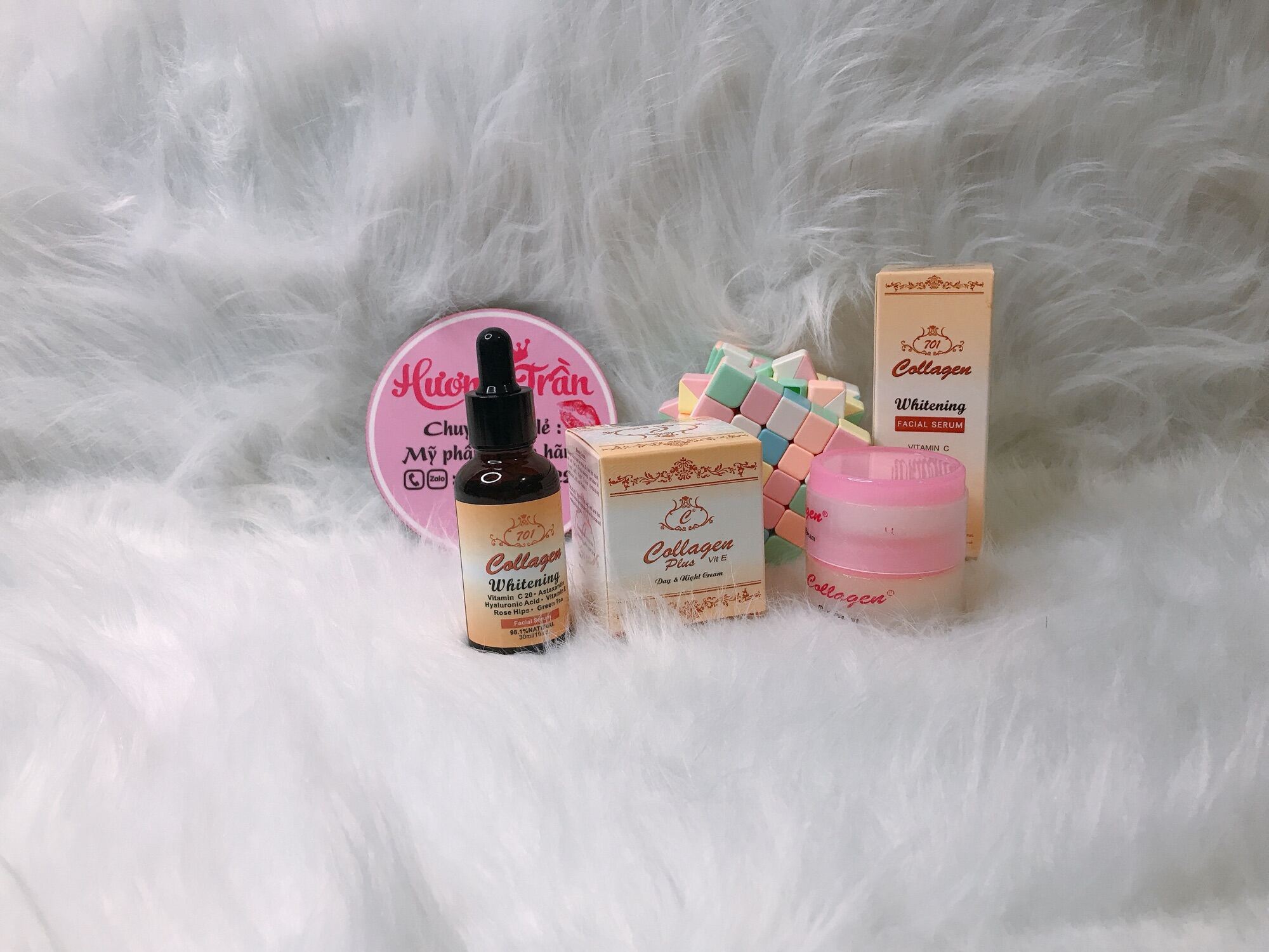 [Chính Hãng] Combo kem Collagen Plus Vite tặng serum chuẩn