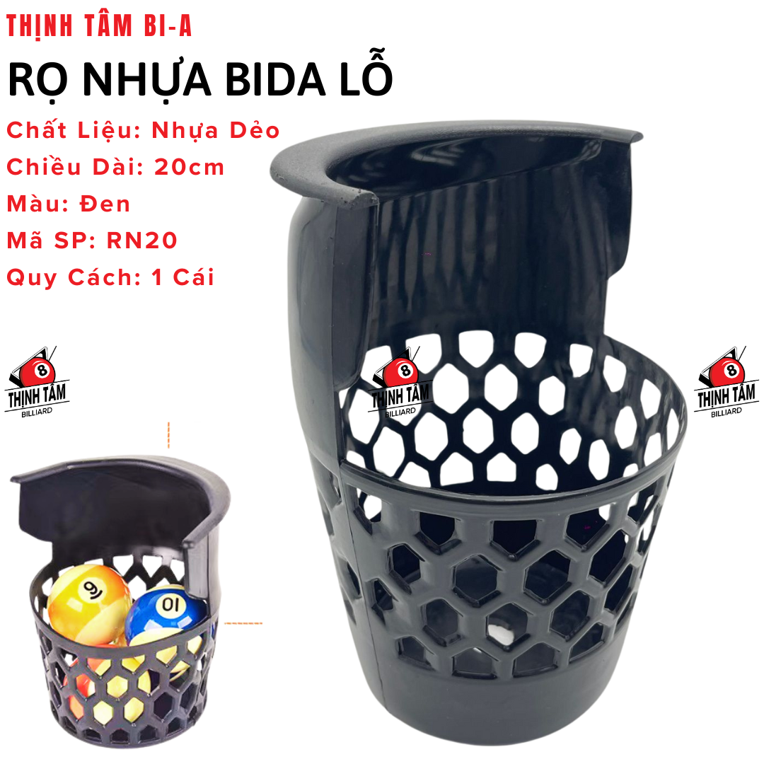 [THỊNH TÂM] Bộ 6 Rọ Lưới Bida Lỗ - Bi-A Pool [ Bộ Rọ Lưới Dù ]