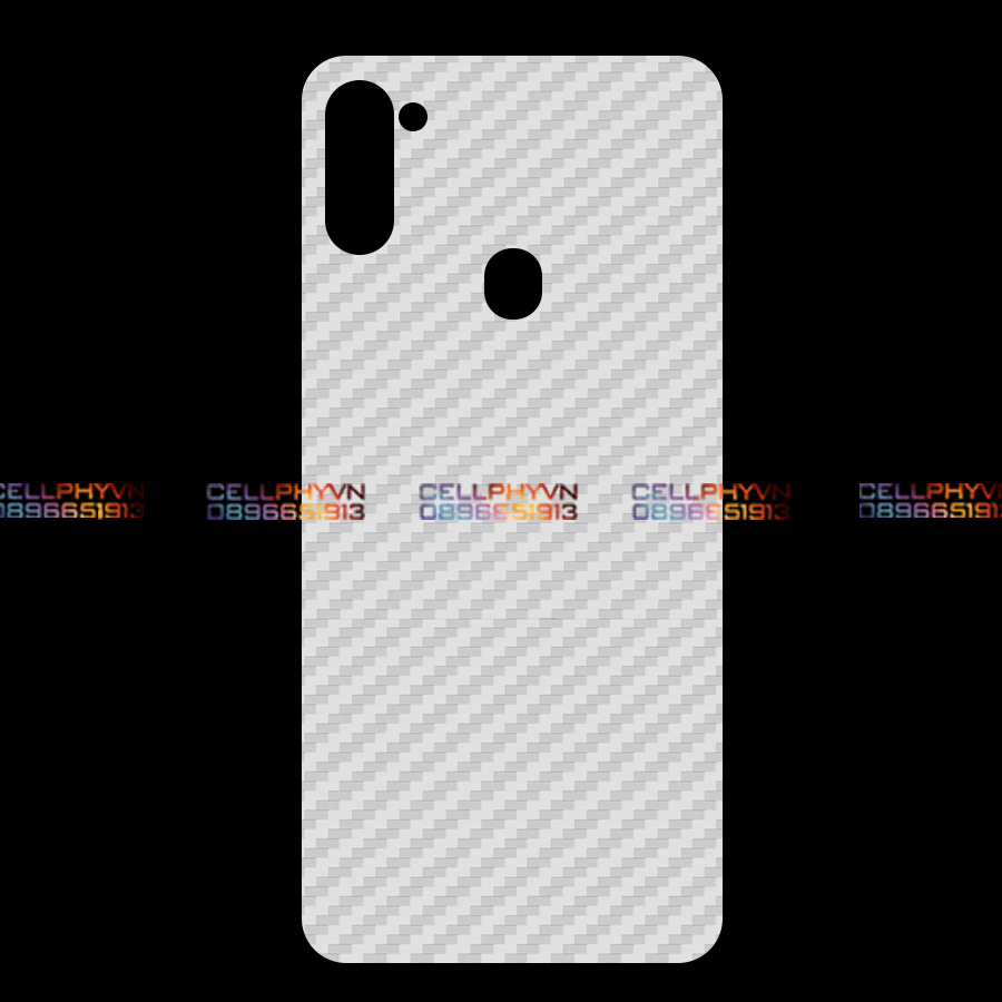Miếng dán lưng cacbon Dành Cho Samsung Galaxy A11