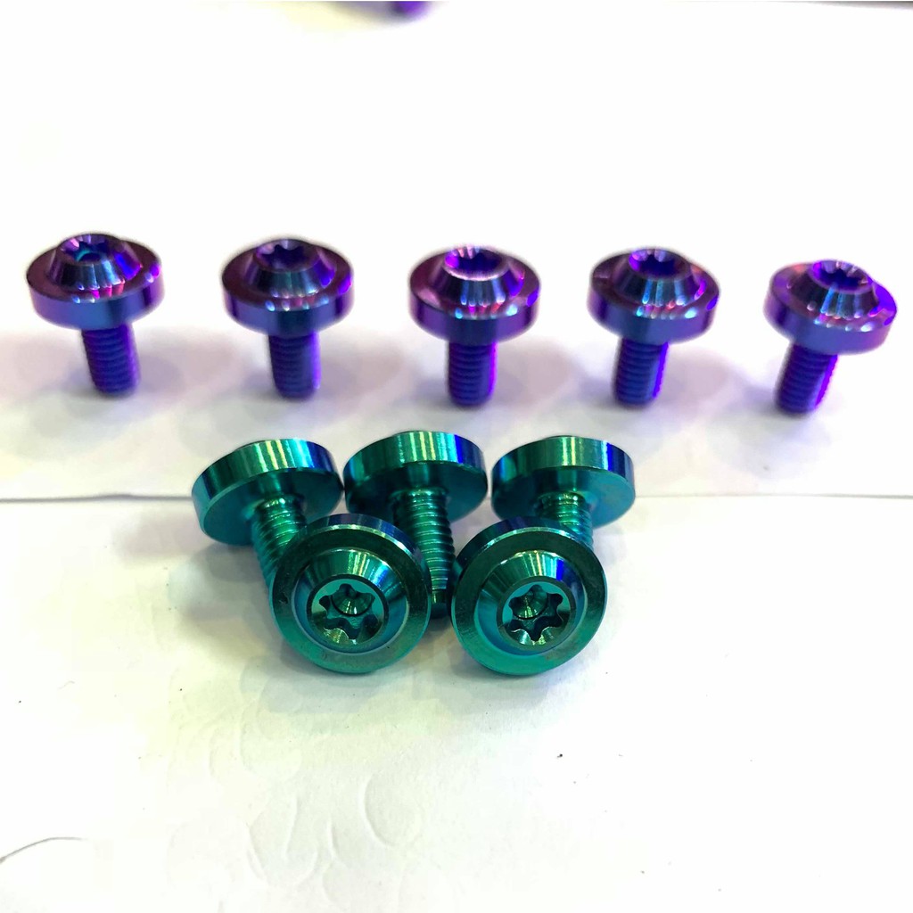 Ốc GR5 Titanium 5 ly 1,5 phân ( M5*15 ) ( giá 1 con ) dù to bắt bợ cổ ...