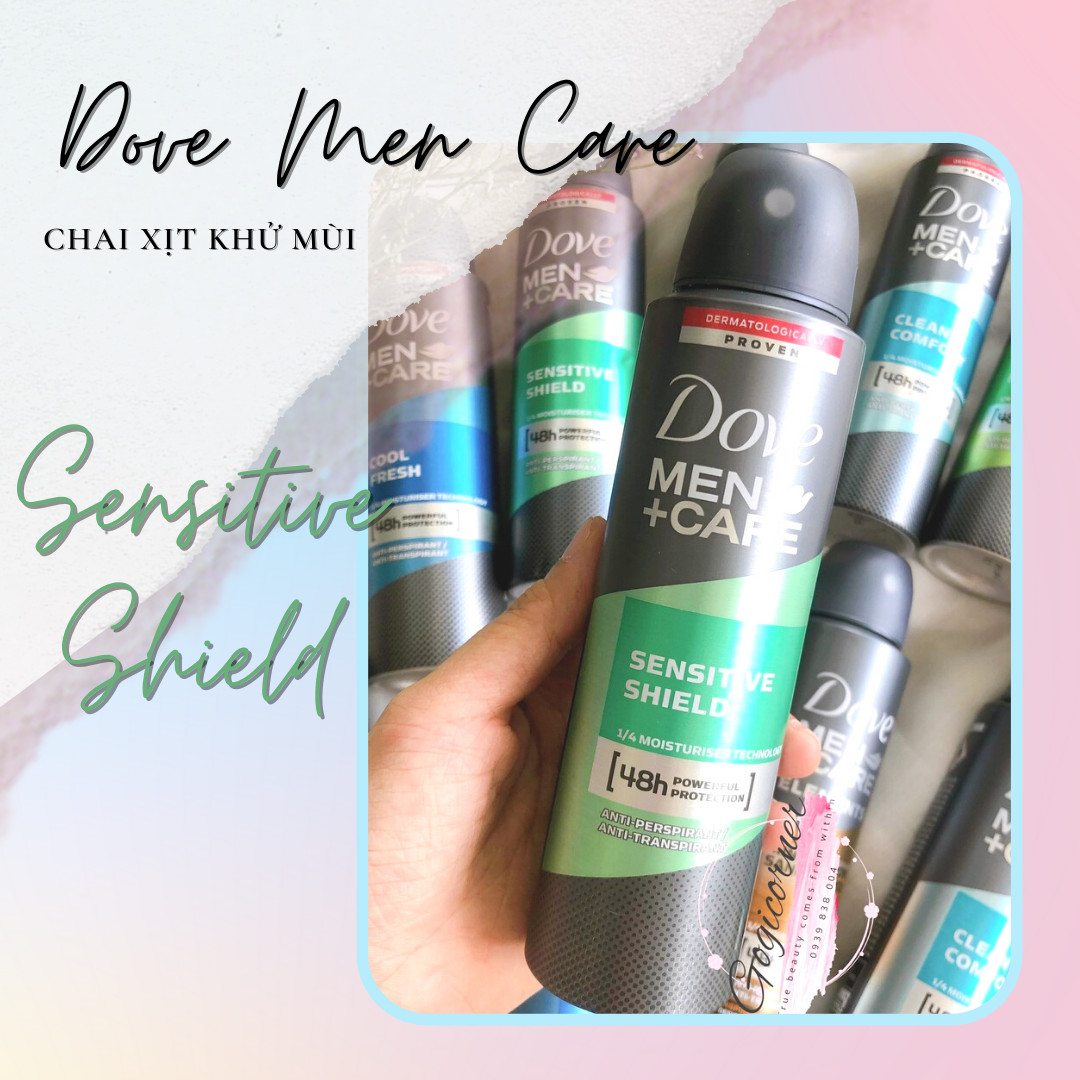 XỊT KHỬ MÙI NAM DOVE MEN CARE 150ML