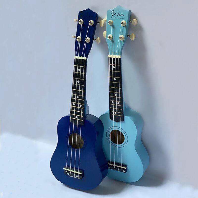 Đàn ukulele soprano đen dễ chơi dễ tập - hàng có sẵn