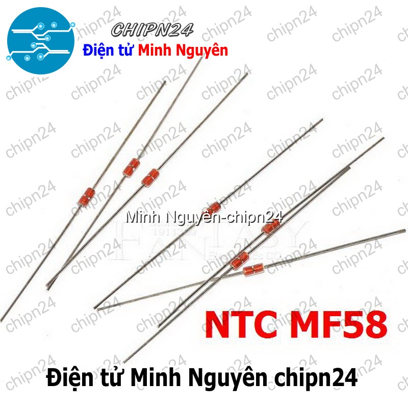 [5 con] (K502) Điện Trở Nhiệt NTC MF58 5% (5K/10K/50K/100K) - [Chọn Loại] - HHH.00061