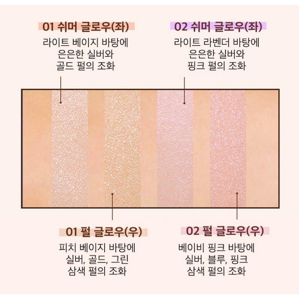 Phấn bắt sáng Clio Prism Highlighter Duo
