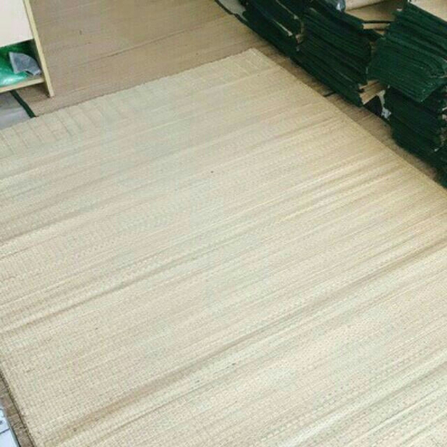 Chiếu cói trắng 1m6x2m