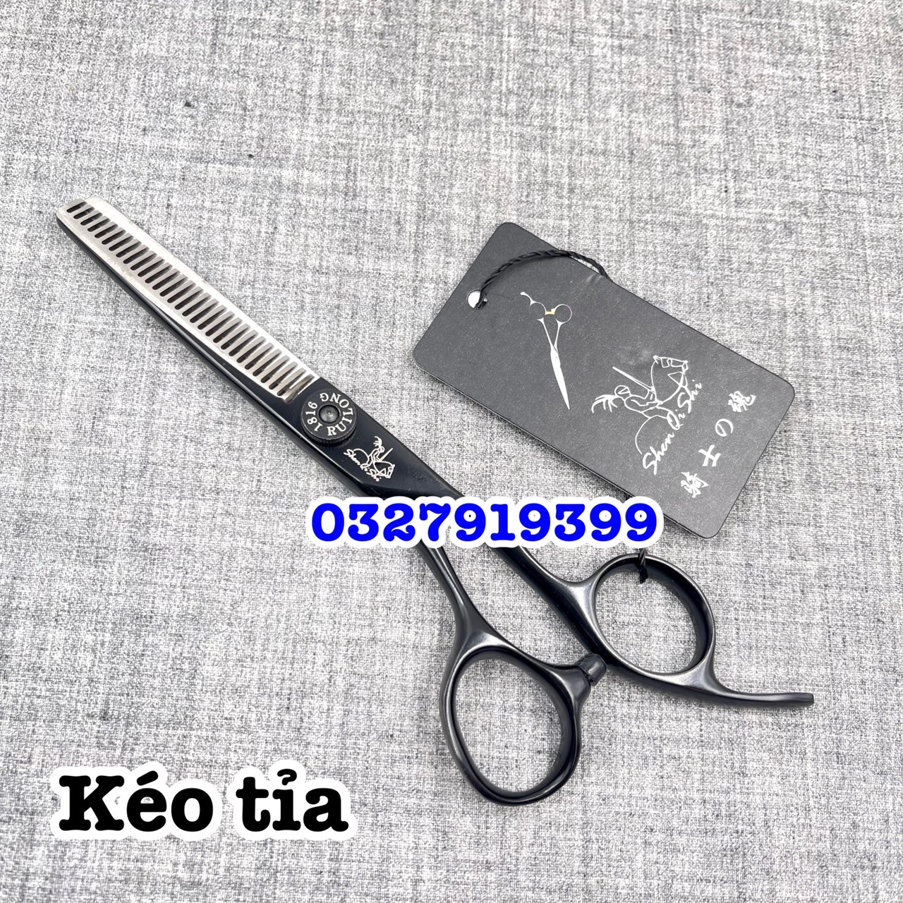 ShenQiShi Kéo cắt tóc Chiến Binh 5.5 in cao cấp Nhật Bản thép S440C độ cứng 62HRC lưỡi sắc bén thiết kế tay cầm tiện lợi
