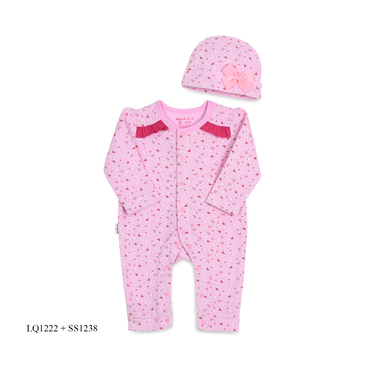 LIỀN QUẦN DÀI BÔNG BÈO VAI 1222- HELLO BB