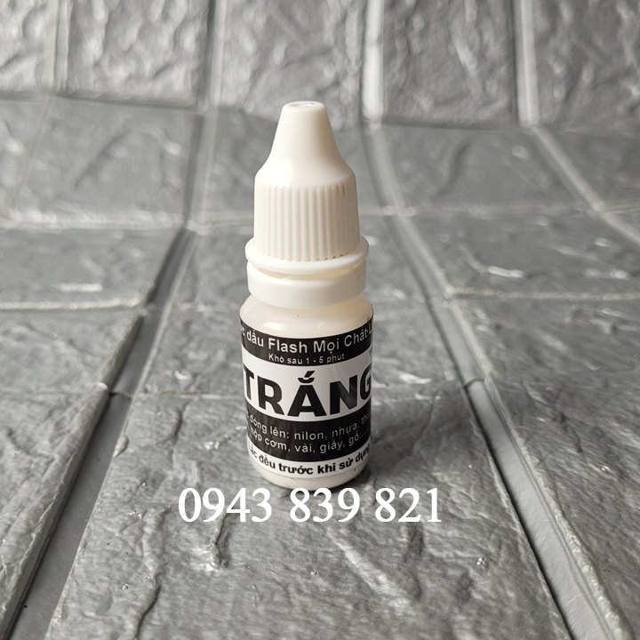 Mực dấu flash đóng trên mọi chất liệu lọ 10ml