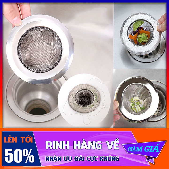 Stainless steel mesh drain basket strainer set-manhole strainer with Smart Mesh